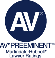 Martindale-Hubbell Preeminent Rating Martindale-Hubbell Preeminent Rating